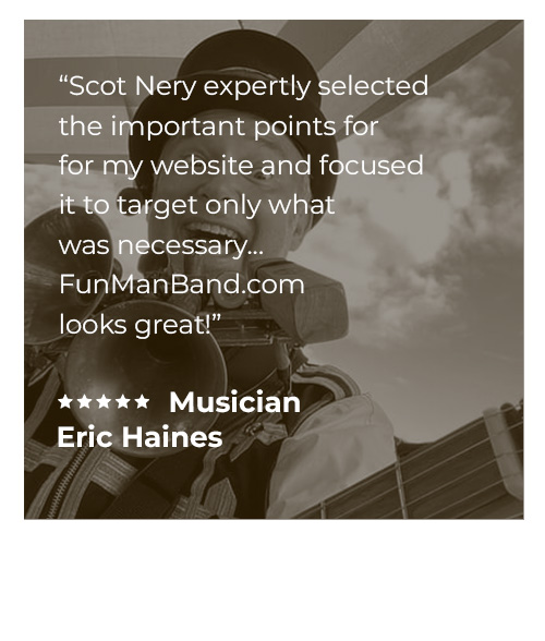 Scot Nery with Eric Haines